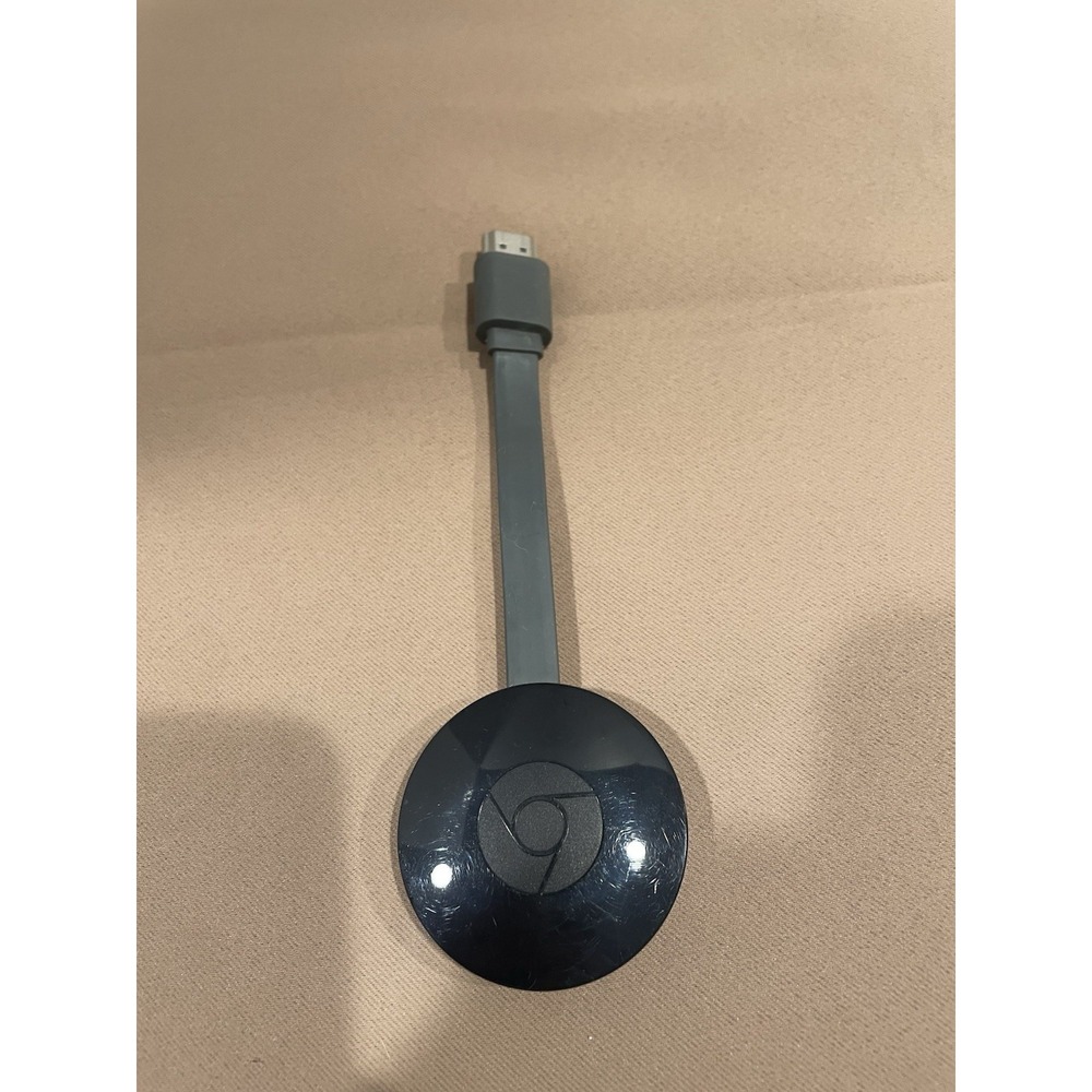 Google Chromecast 2nd Gen NC2-6A5 Media Streamer HD HDMI Black - Tested Works